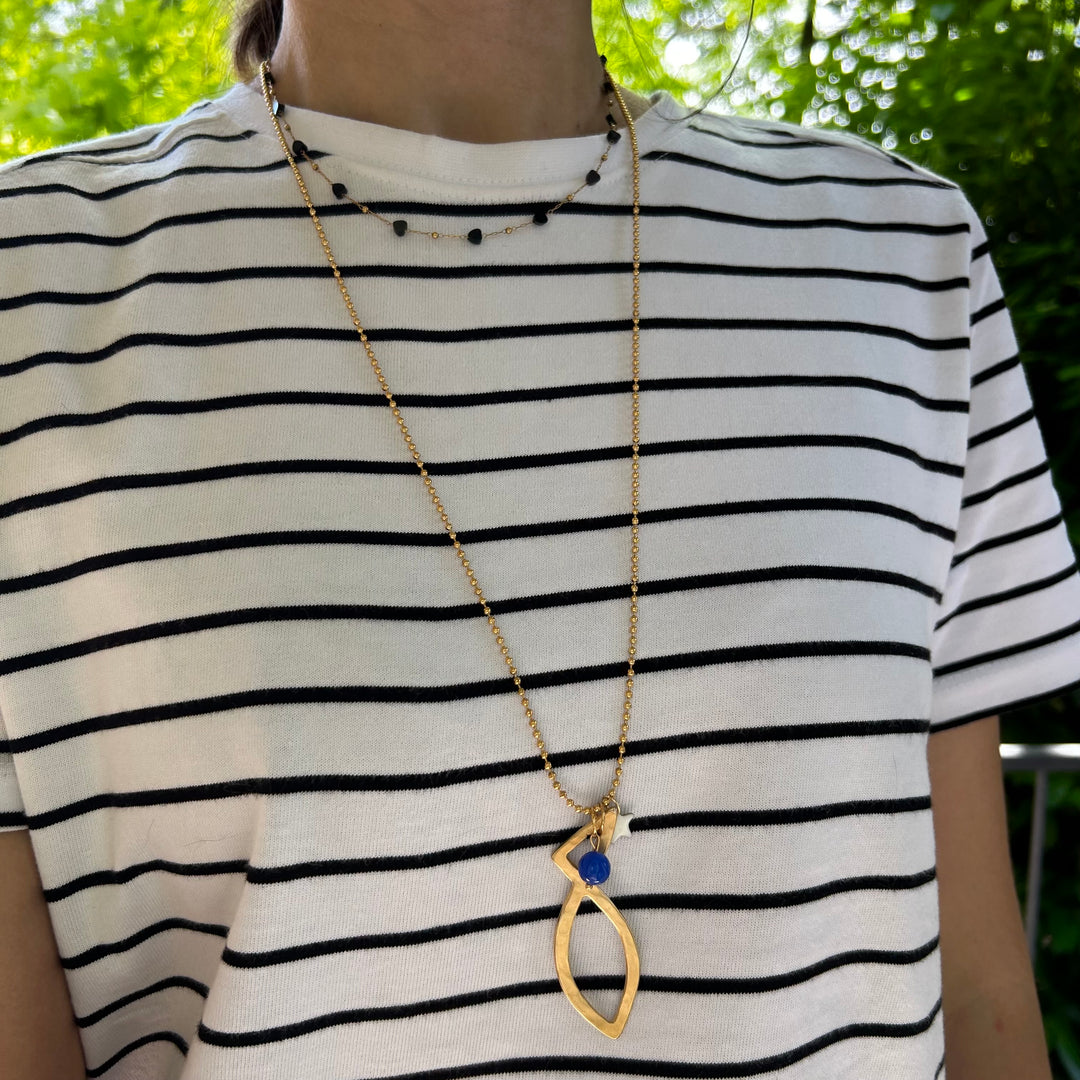 Collana Mare Oro Mat