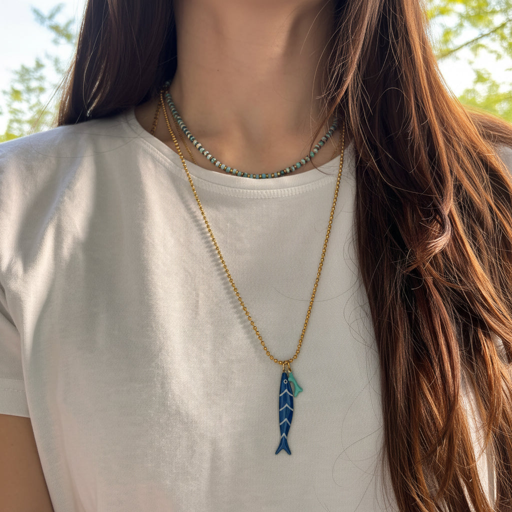 Collana Sardina Spiga
