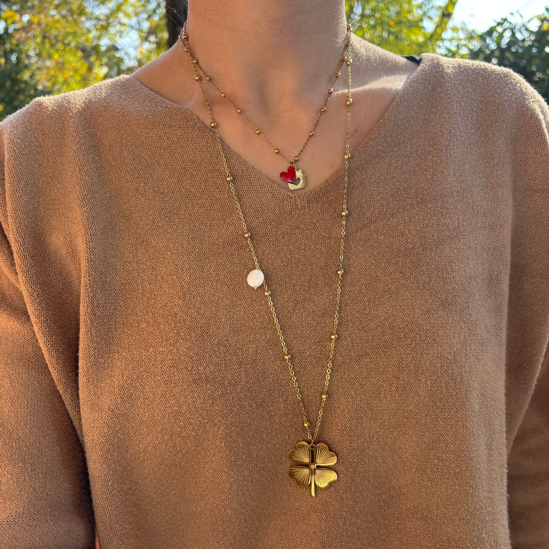 Collana Quadrifoglio