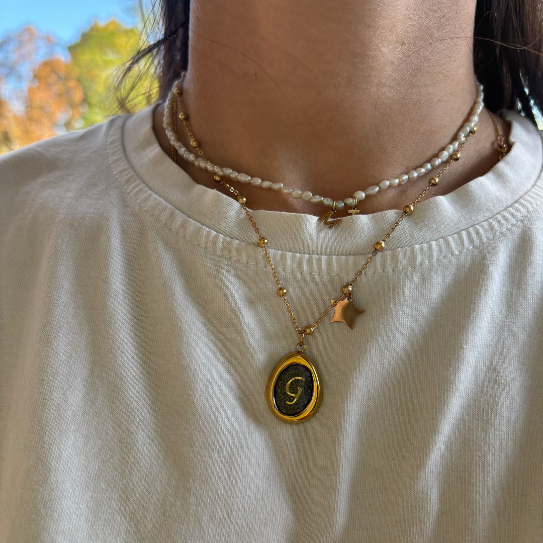 Collana Iniziale Colorata