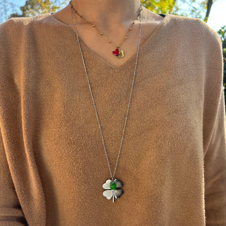 Collana Quadrifoglio