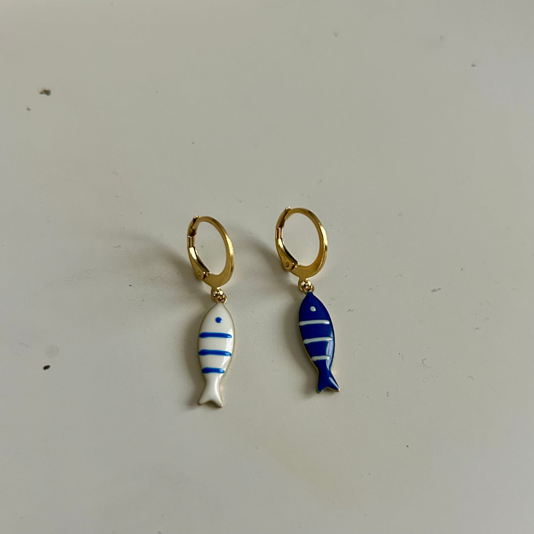 Boucles d'oreilles Mini Sardines