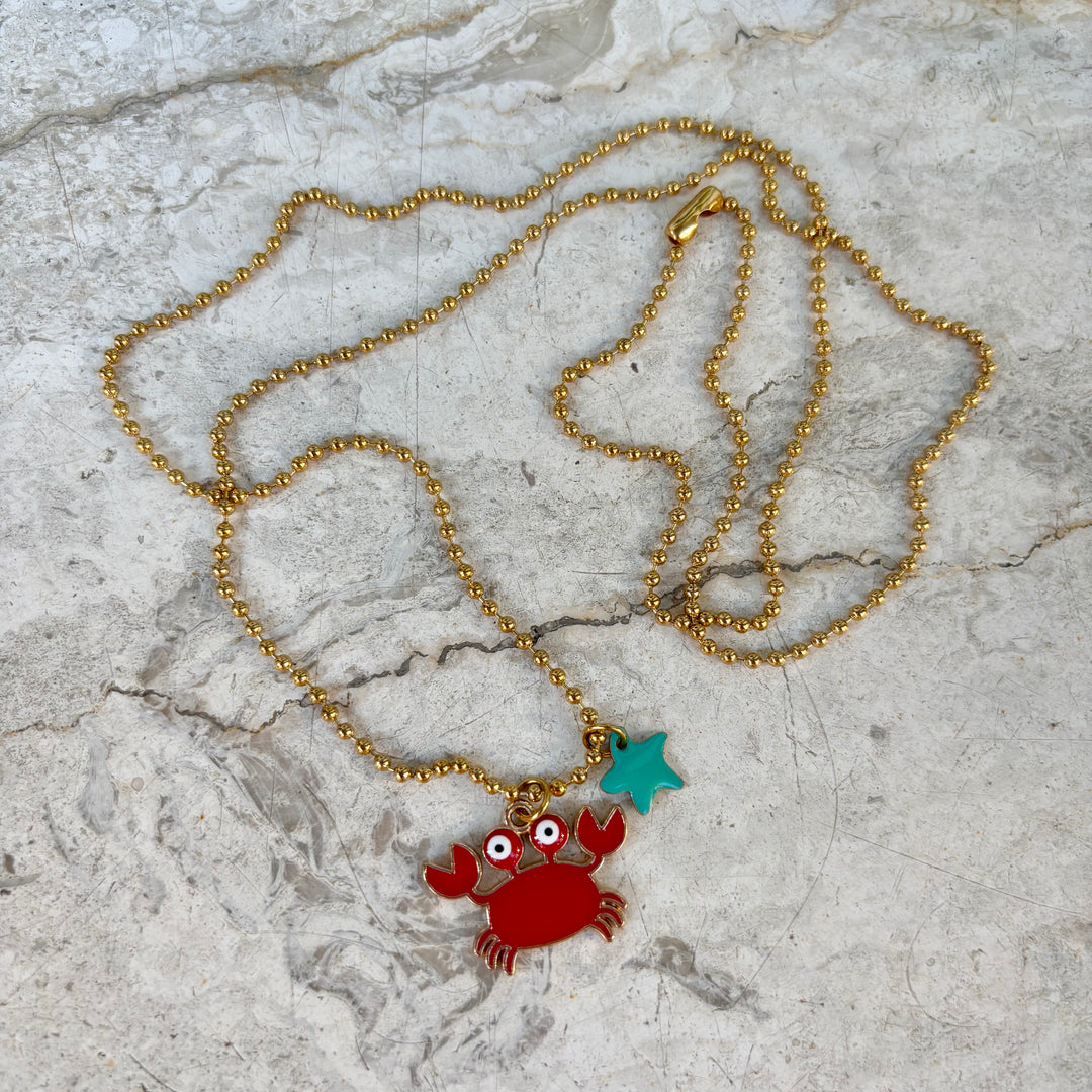Collana Granchio Mare