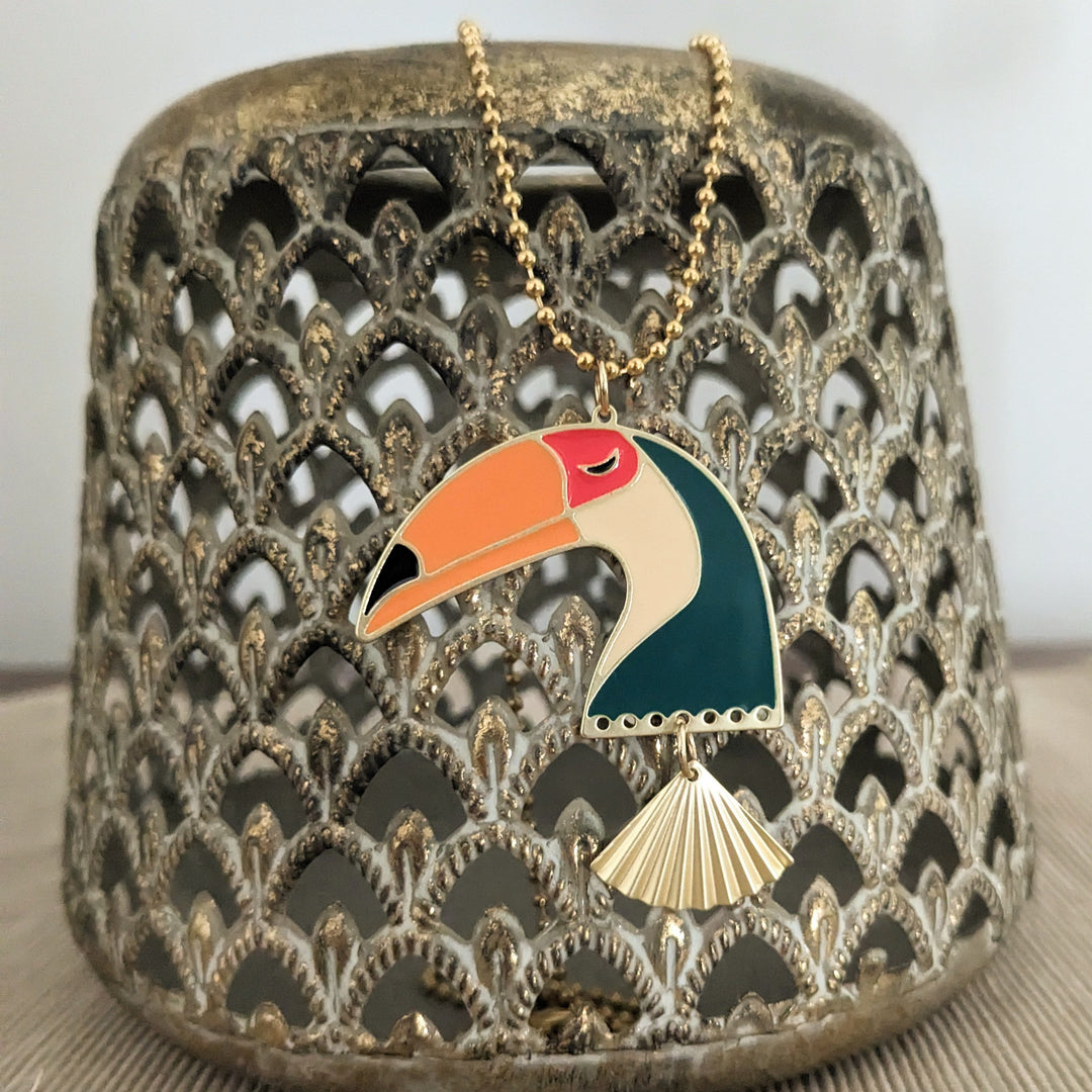 Toucan necklace