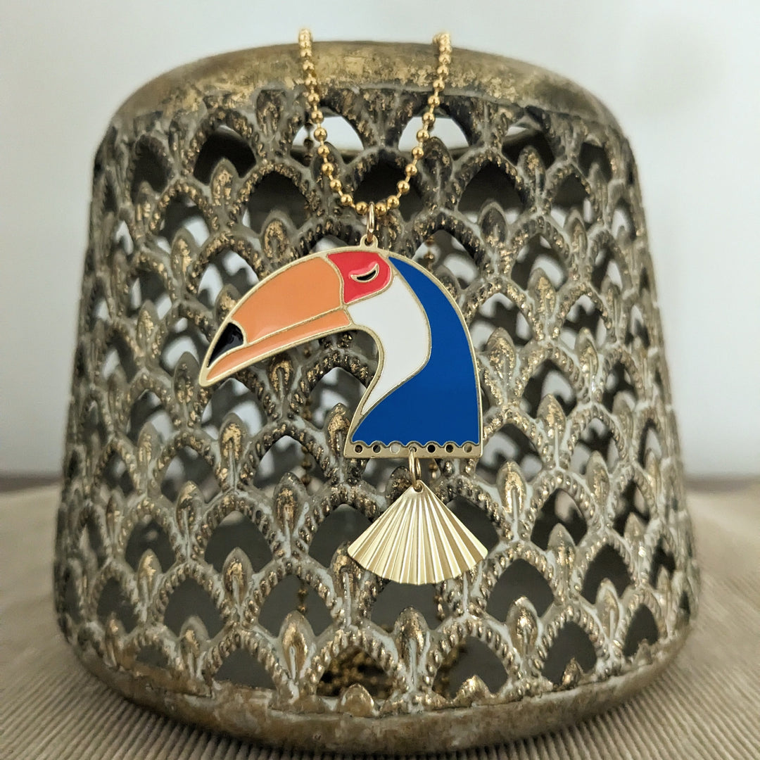 Toucan necklace