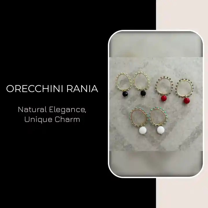 Orecchini Rania by@Outfy